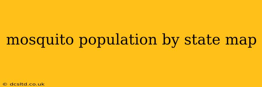 mosquito population by state map