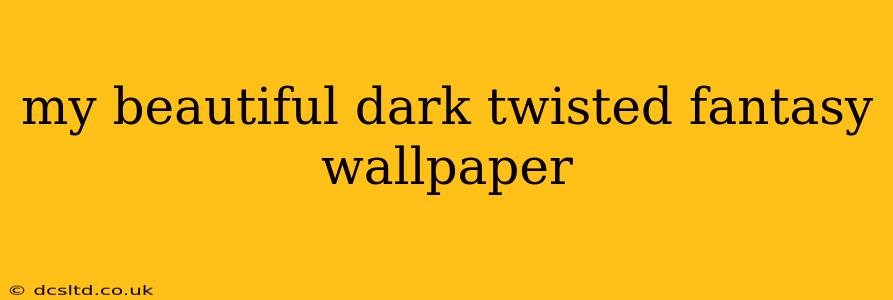 my beautiful dark twisted fantasy wallpaper