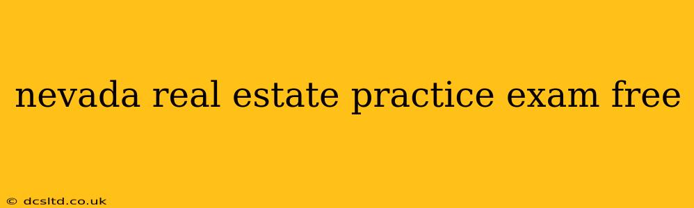 nevada real estate practice exam free