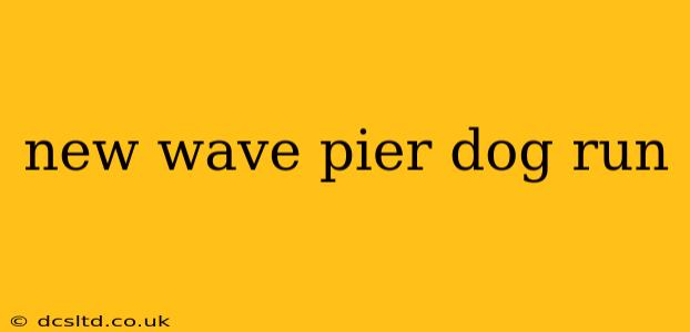 new wave pier dog run