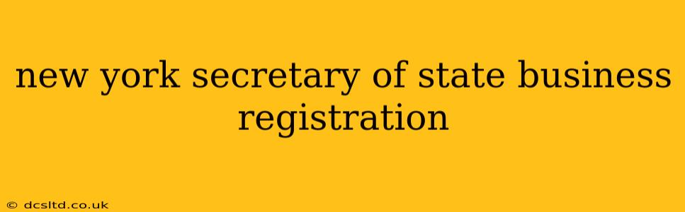 new york secretary of state business registration