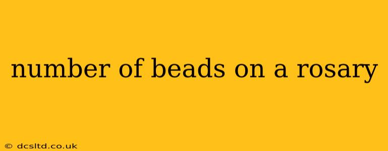 number of beads on a rosary
