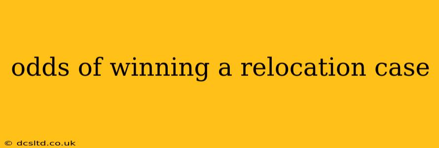 odds of winning a relocation case
