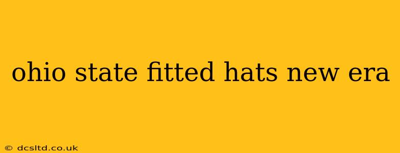 ohio state fitted hats new era