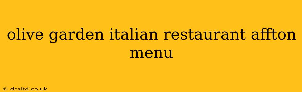olive garden italian restaurant affton menu