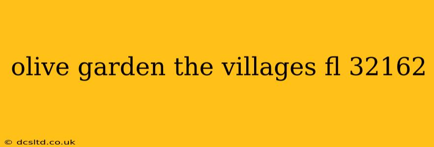 olive garden the villages fl 32162