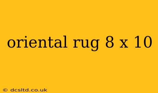 oriental rug 8 x 10