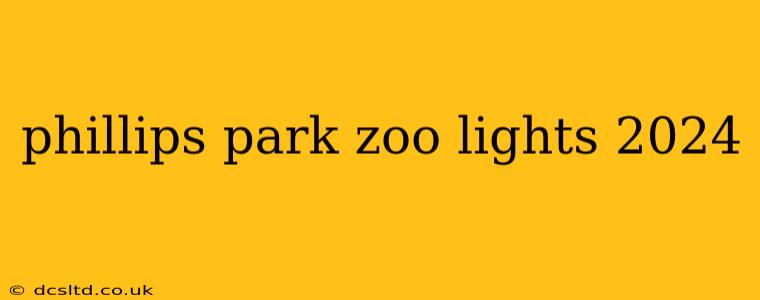 phillips park zoo lights 2024