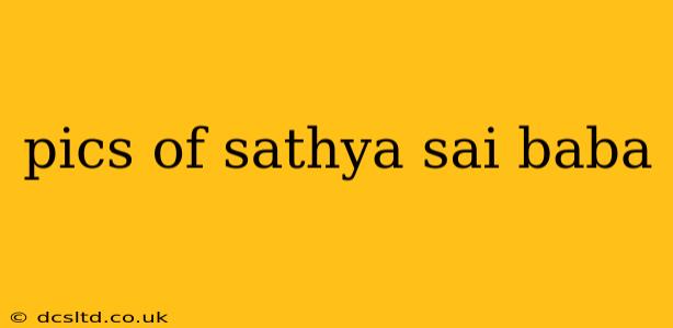 pics of sathya sai baba