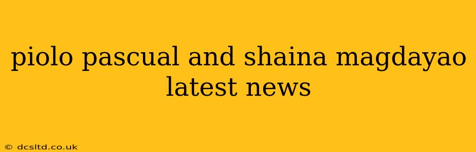 piolo pascual and shaina magdayao latest news