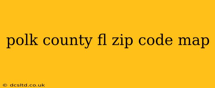 polk county fl zip code map