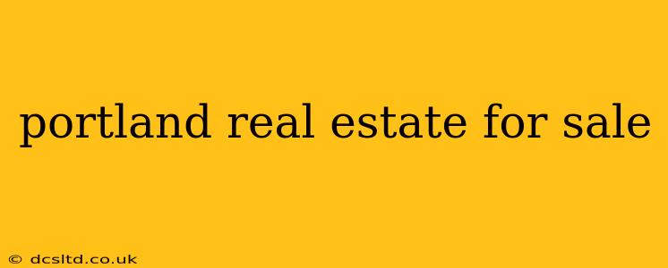 portland real estate for sale