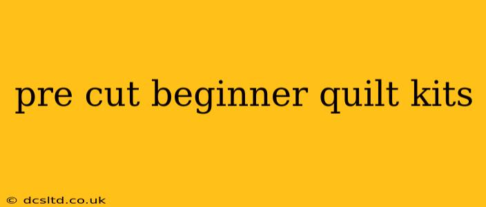 pre cut beginner quilt kits