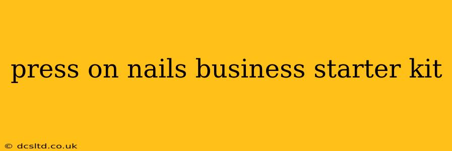 press on nails business starter kit