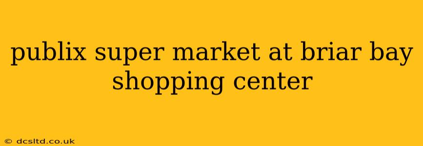 publix super market at briar bay shopping center