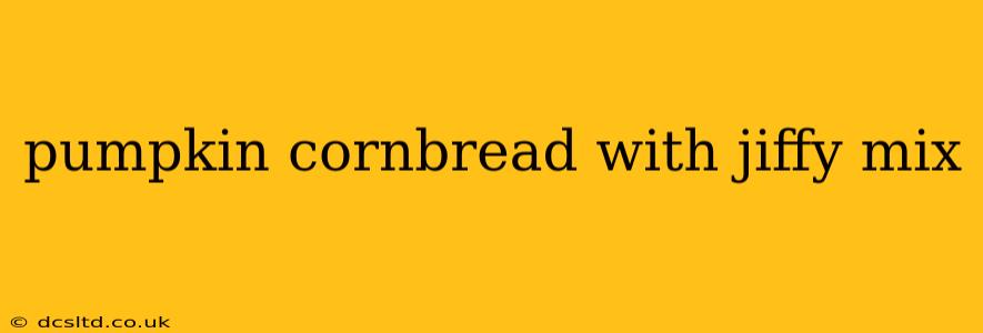 pumpkin cornbread with jiffy mix