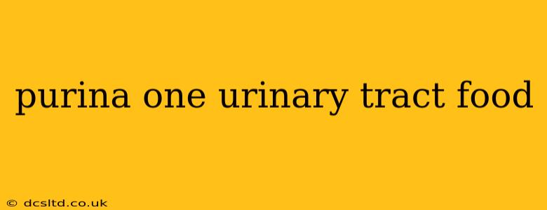 purina one urinary tract food