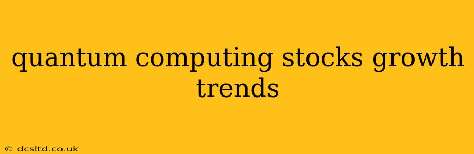quantum computing stocks growth trends