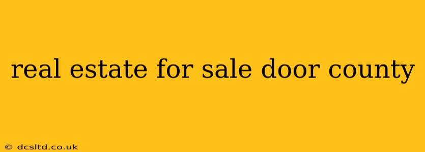 real estate for sale door county