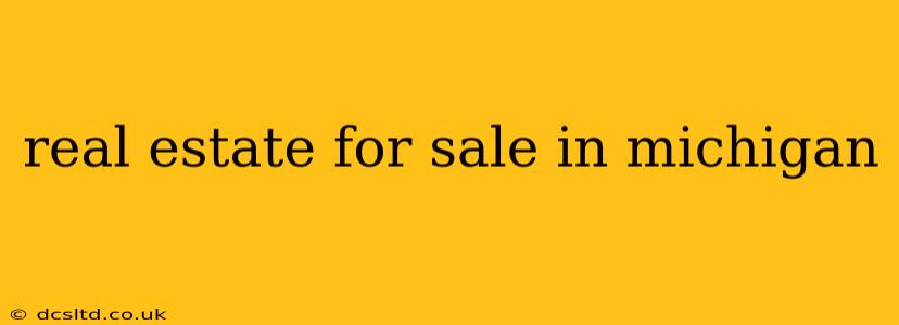 real estate for sale in michigan