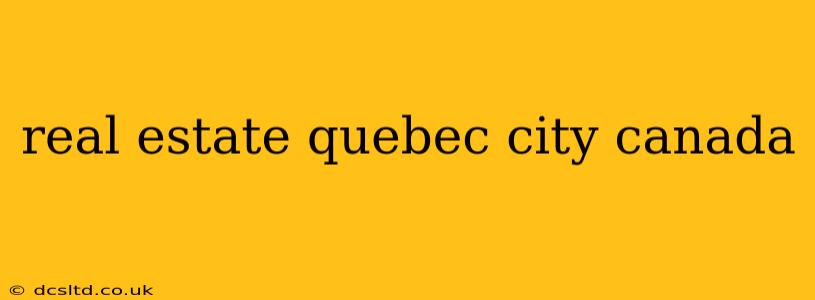 real estate quebec city canada
