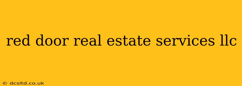 red door real estate services llc
