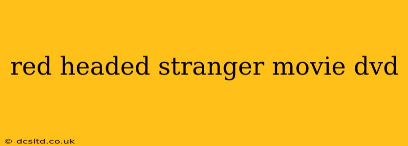 red headed stranger movie dvd