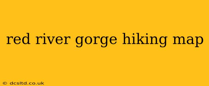 red river gorge hiking map