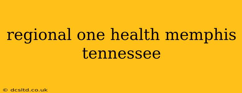 regional one health memphis tennessee