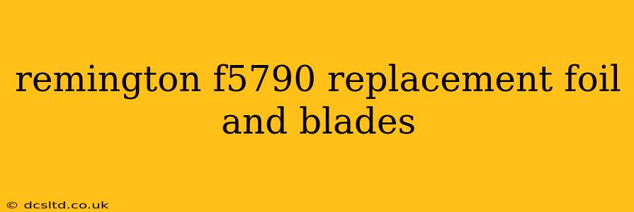 remington f5790 replacement foil and blades