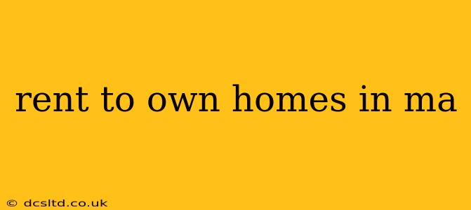 rent to own homes in ma