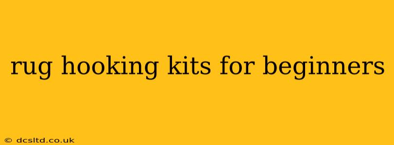 rug hooking kits for beginners