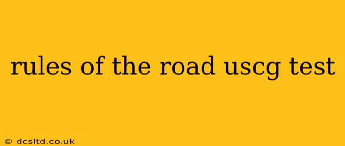rules of the road uscg test