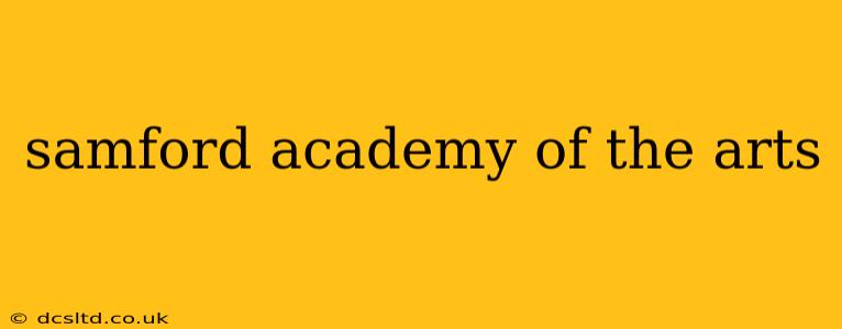 samford academy of the arts