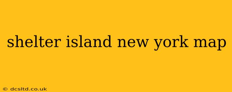 shelter island new york map