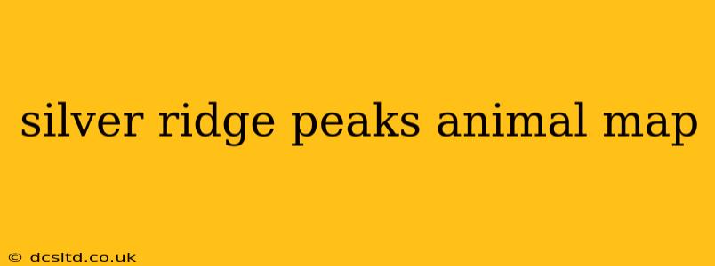 silver ridge peaks animal map