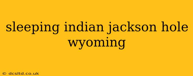 sleeping indian jackson hole wyoming
