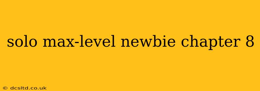 solo max-level newbie chapter 8