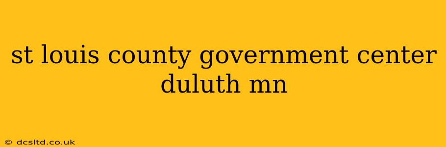 st louis county government center duluth mn