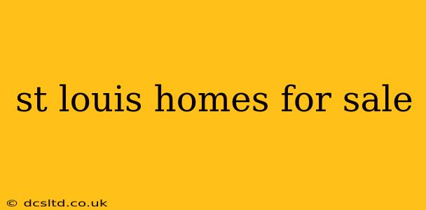 st louis homes for sale