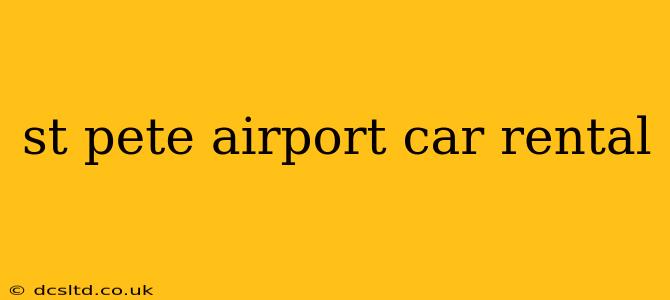 st pete airport car rental