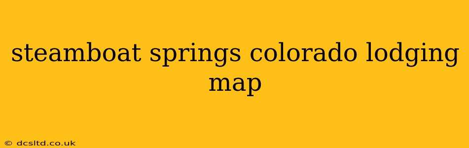 steamboat springs colorado lodging map