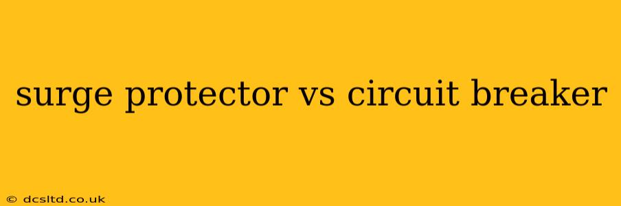 surge protector vs circuit breaker