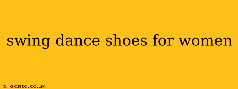 swing dance shoes for women