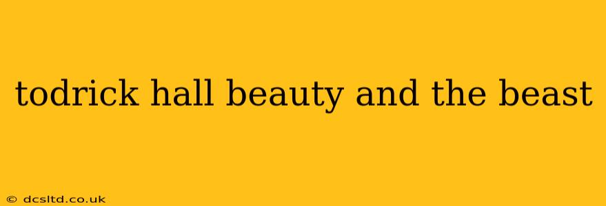 todrick hall beauty and the beast