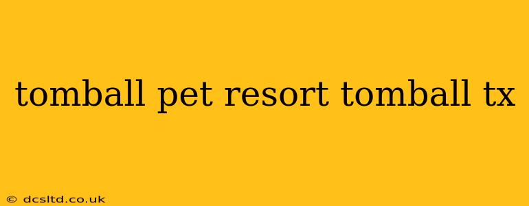 tomball pet resort tomball tx