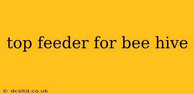 top feeder for bee hive