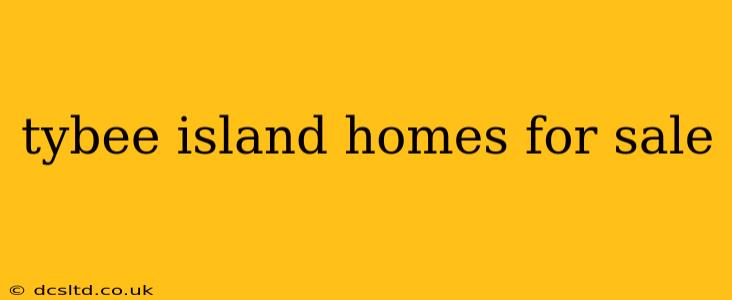 tybee island homes for sale