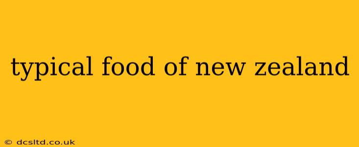 typical food of new zealand