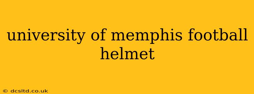 university of memphis football helmet